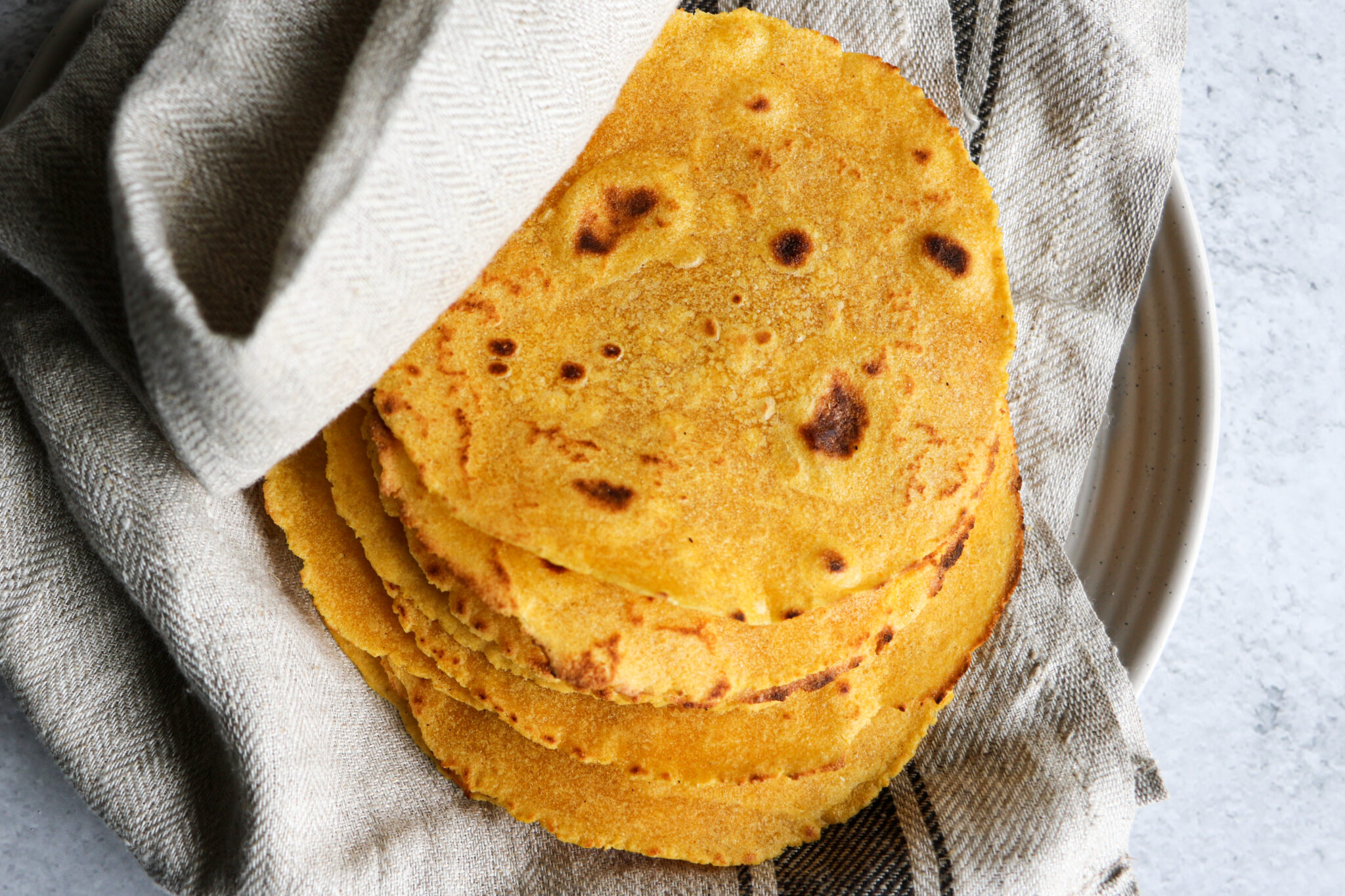 Easy Traditional Tortillas Professor Torbert's Orange Corn