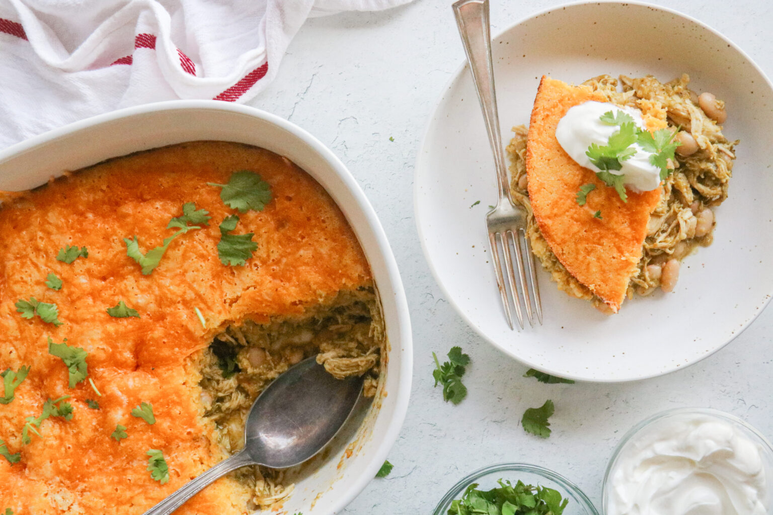 Green Chicken Tamale Pie Professor Torbert's Orange Corn