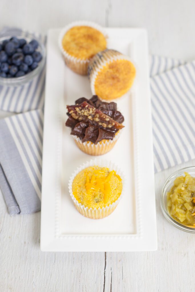 Trio of Corn Muffins